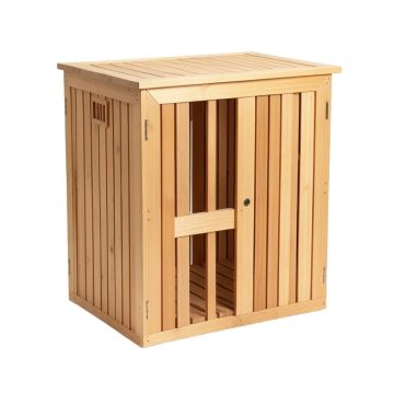 Salem 2 Person Traditional Steam Sauna In Cedar