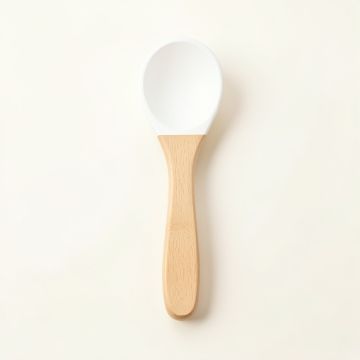 Elm Branch Cooking Spoon - White (synthetic illustration; no displayed measurements)