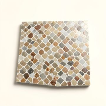 Stonella 11 '' X 13 '' Glass Mosaic Tile (synthetic illustration; no displayed measurements)