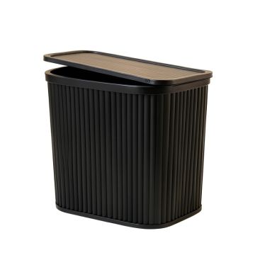 Linden Bridge Laundry Hamper - Black