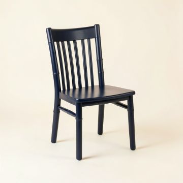 Maple Bend Dining Chair - Navy (synthetic illustration; no displayed measurements)