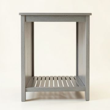 Hill Bluff Freestanding Laundry Folding Counter - Gray (synthetic illustration; no displayed measurements)