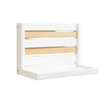 Juniper Bluff Wall-Mounted Entryway Organizer Shelf - White