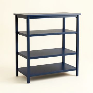 Shore Arc Empty Seed-Starting Shelving Unit Without Lights - Navy (synthetic illustration; no displayed measurements)