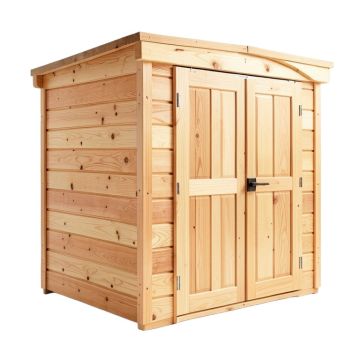 12 Ft. W X 26 Ft. D Solid Wooden Garage Shed