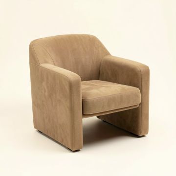Kids Suede Chair (synthetic illustration; no displayed measurements)
