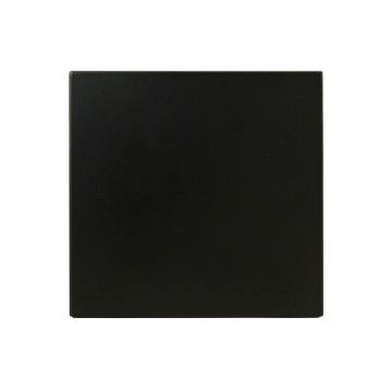 Cedar Branch Uninstalled Square Decorative Tile - Black