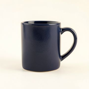 Moss Bend Ceramic Mug - Navy (synthetic illustration; no displayed measurements)