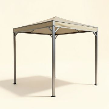 Akillian 9.8 Ft. W X 13 Ft. D Aluminum Pergola With Canopy (synthetic illustration; no displayed measurements)