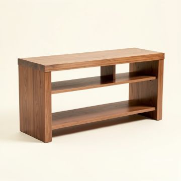 45.3 '' Solid Wood Console Table (synthetic illustration; no displayed measurements)