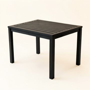 Ash Bend Patio Table - Black (synthetic illustration; no displayed measurements)