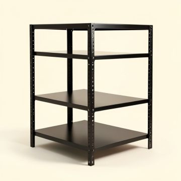 Tiverton 47.5 '' H X 23.5 '' W X 11.5 '' D 4 Tier Shelving Unit (synthetic illustration; no displayed measurements)