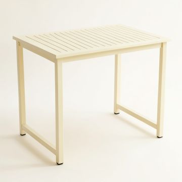 Vale Brook Patio Table - Cream (synthetic illustration; no displayed measurements)