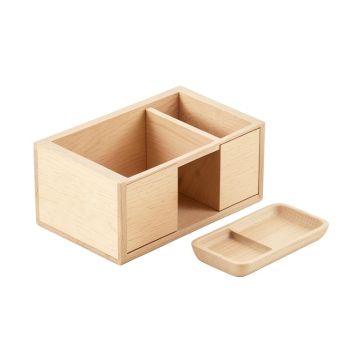 Dawn Bend Empty Coffee-Station Organizer - Beige