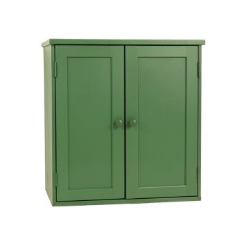 Fern Canyon Wall-Mounted Laundry Cabinet - Green (synthetic illustration; no displayed measurements)