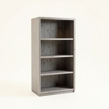 Ash Dell Freestanding Bookcase - Gray (synthetic illustration; no displayed measurements)