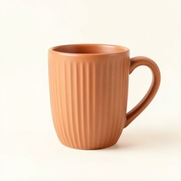 Lake Dale Ceramic Mug - Terracotta (synthetic illustration; no displayed measurements)