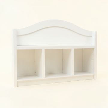 Tiara Twin Bookcase Headboard (synthetic illustration; no displayed measurements)