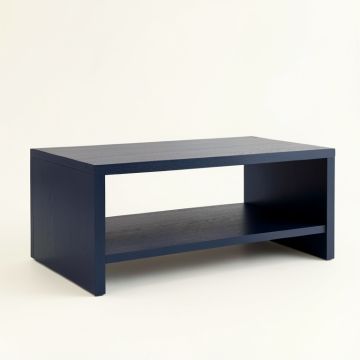Moss Edge Coffee Table - Navy (synthetic illustration; no displayed measurements)