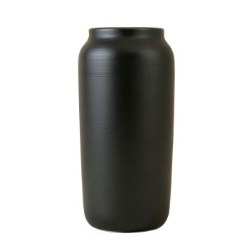 Maple Arc Empty Decorative Vase - Black