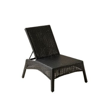 Field Bluff Outdoor Lounge Chair - Black
