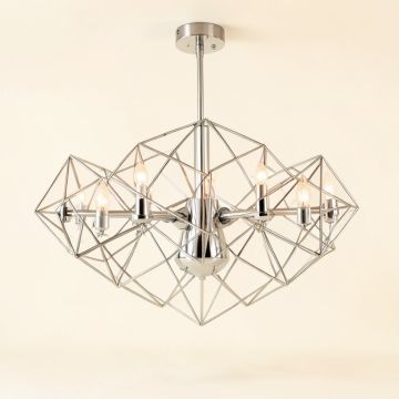 Downes Unique/Statement Geometric Chandelier - Beacon Collection (synthetic illustration; no displayed measurements)