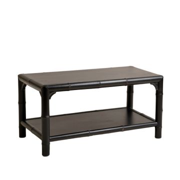 Ridge Crest Indoor Bench - Black