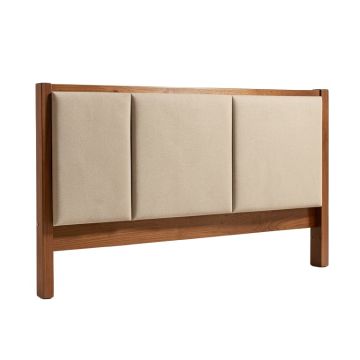 Hoppe Upholstered Panel Headboard (synthetic illustration; no displayed measurements)