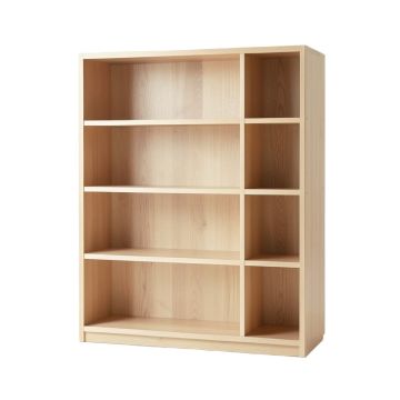Pine Bend Freestanding Bookcase - Beige