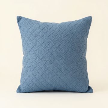 Laurel Bluff Filled Accent Pillow - Blue (synthetic illustration; no displayed measurements)