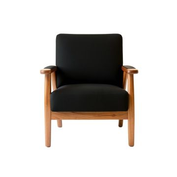 Bay Bluff Upholstered Armchair - Black