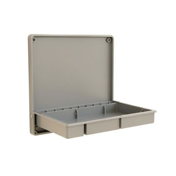 Pine Crossing Empty Wall-Mounted Tool Organizer Panel - Gray