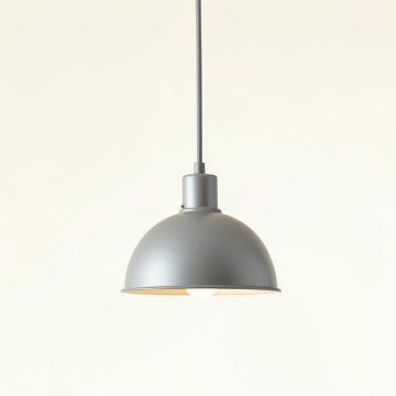 Rowan Dale Pendant Light Suspended From One Plain Cable - Gray (synthetic illustration; no displayed measurements)