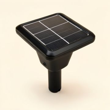 Liekki Black Solar Powered Led Pathway Light (synthetic illustration; no displayed measurements)