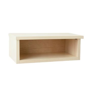 Slate Branch Wall-Mounted Shelf - Cream
