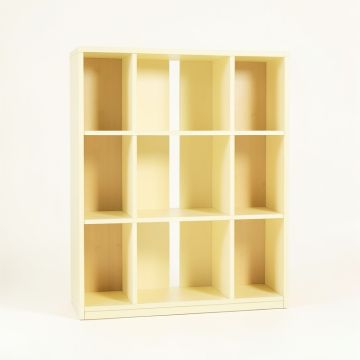 Brook Edge Freestanding Bookcase - Ivory (synthetic illustration; no displayed measurements)