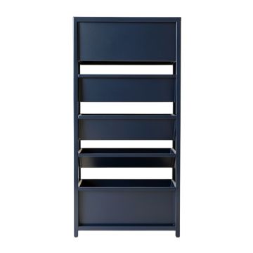 Reed Arc Empty Vertical Garden Frame - Navy