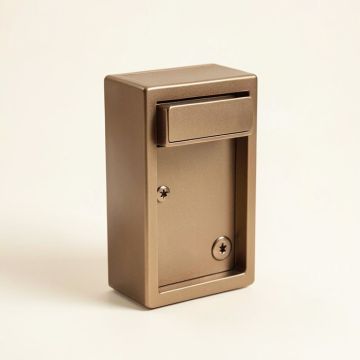 12 In X 5.5 In Steel Mail Slot (synthetic illustration; no displayed measurements)