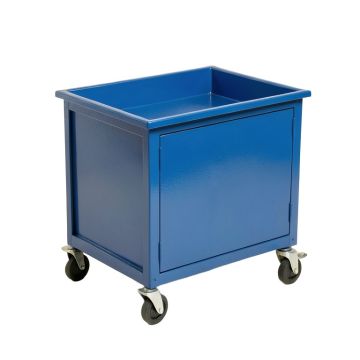 Wren Arc Empty Rolling Workshop Cart - Blue