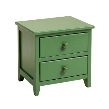 Harbor Field Nightstand - Green
