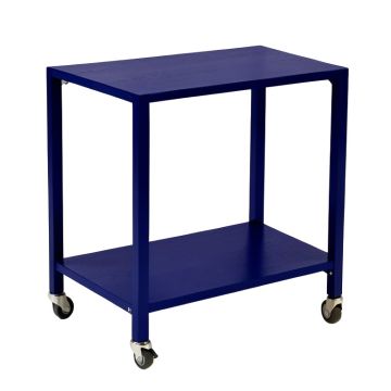 Harbor Bluff Empty Rolling Workshop Cart - Navy