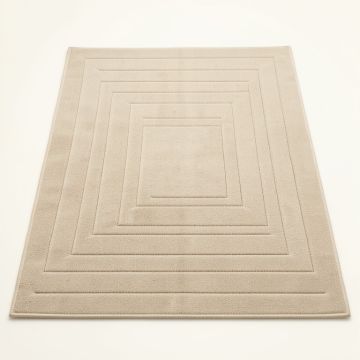 Aspen Bluff Rectangular Outdoor Rug - Beige (synthetic illustration; no displayed measurements)