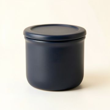 Dune Dale Storage Canister With Lid - Navy (synthetic illustration; no displayed measurements)