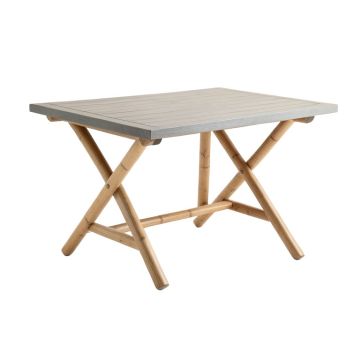 Lake Bluff Patio Table - Gray