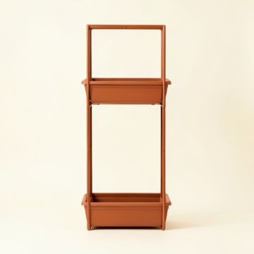 Heath Bridge Empty Vertical Garden Frame - Terracotta (synthetic illustration; no displayed measurements)