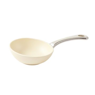 Hazel Bend Cooking Spoon - Cream