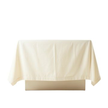 Pine Bridge Flat Bed Sheet - Cream