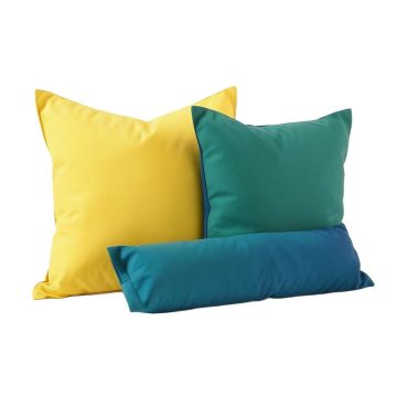 White Angels Indoor/Outdoor , Removable Cover Pillow , Large & 1 Lumbar Pillow