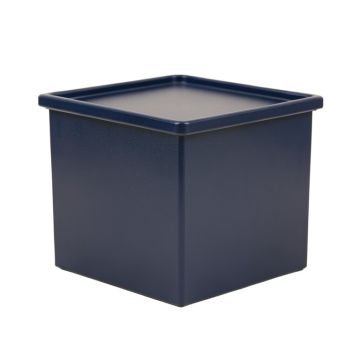 Alder Crossing Closed Outdoor Storage Box - Navy