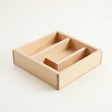 Lake Branch Empty Pantry Drawer Organizer Insert - Beige (synthetic illustration; no displayed measurements)
